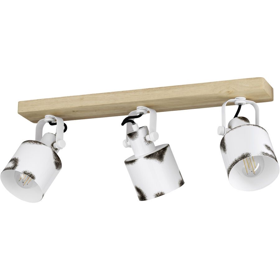 Eglo Spot Kilburn Braun Holz 17 cm - Spot