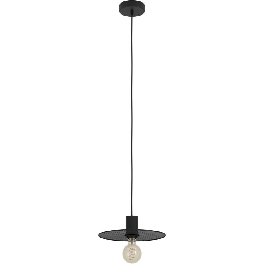 Eglo Pendellampe Ikeston Schwarz Stahl 110 cm - Pendellampe