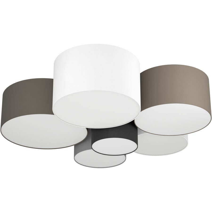 Eglo Deckenlampe Pastore Weiss Stahl 28.5 cm - Deckenlampe