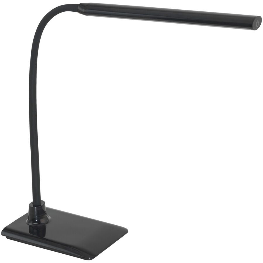 Eglo Tischlampe Laroa Schwarz Kunststoff 12 cm 32.5 cm - LED - Lichtfarbe: Helles Neutralweiss - Tischlampe- LED Energiesparlampe