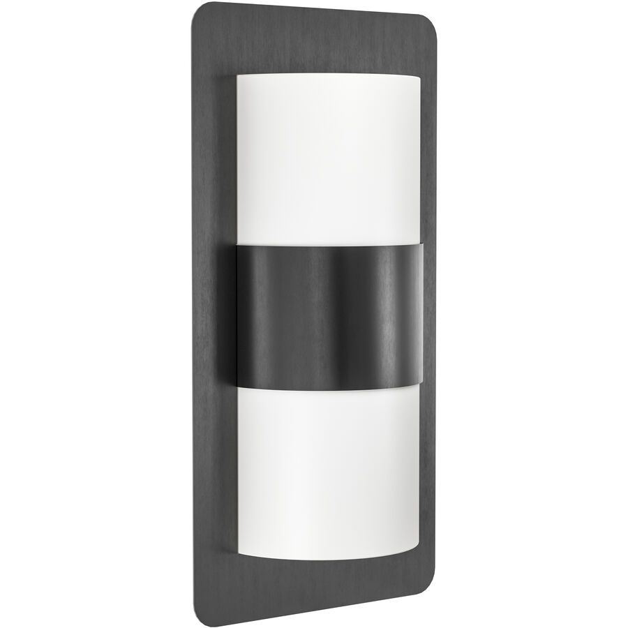 Eglo Wandlampe aussen Cistierna Grau Stahl verzinkt 35 cm - Farbe: anthrazit - Wandlampe aussen
