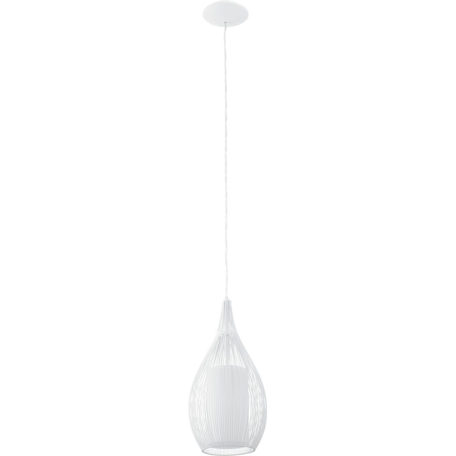 Eglo Pendellampe Razoni Weiss Stahl 130 cm - Pendellampe