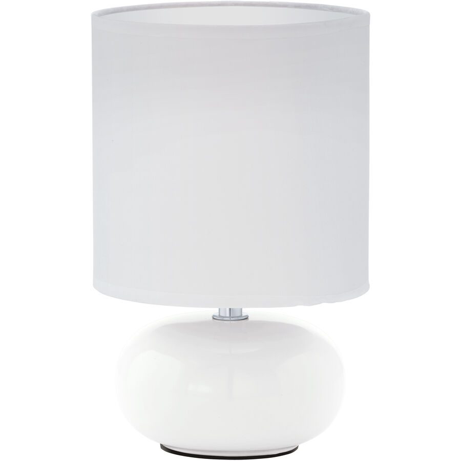 Eglo Tischlampe Trondio Weiss 27 cm - Material: Keramik - Tischlampe