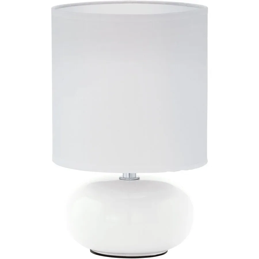 Eglo Tischlampe Trondio Weiss 27 cm - Material: Keramik - Tischlampe