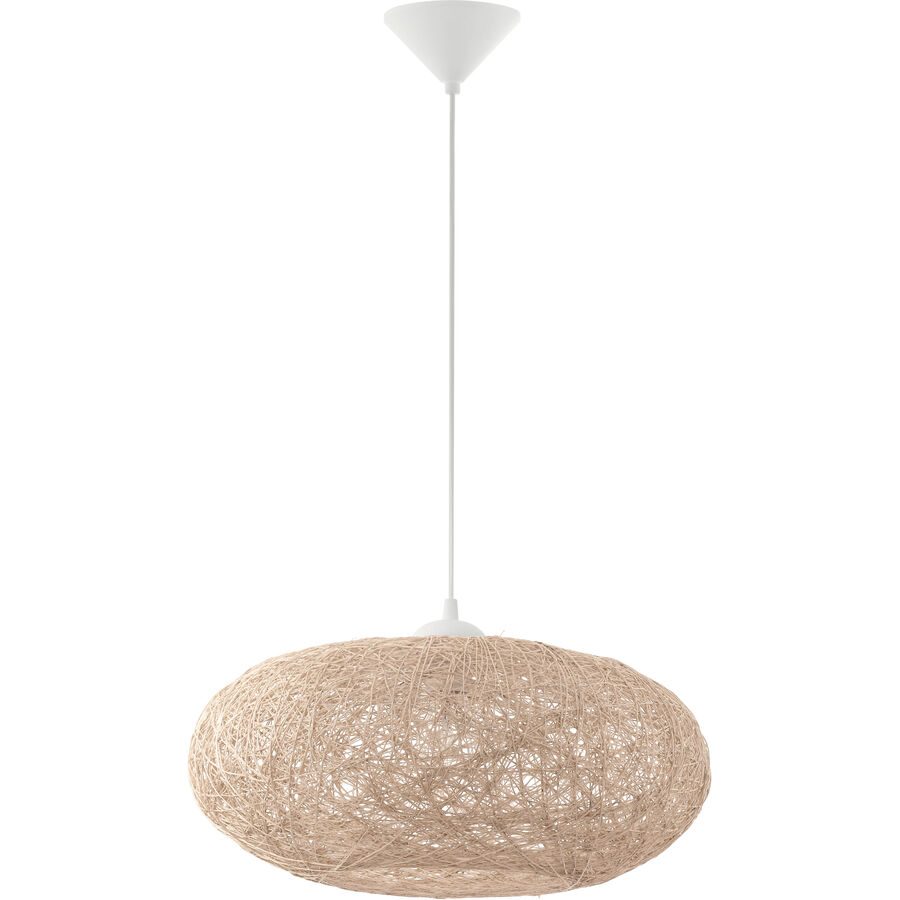 Eglo Pendellampe Campilo Weiss Kunststoff 110 cm - Pendellampe