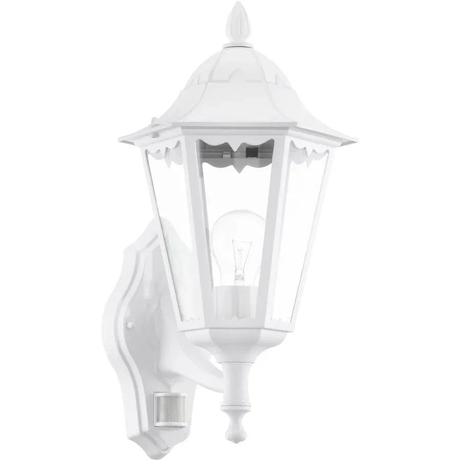 Eglo Wandlampe aussen Navedo Weiss Aluminium 42.5 cm - Material: Aluguss - Wandlampe aussen