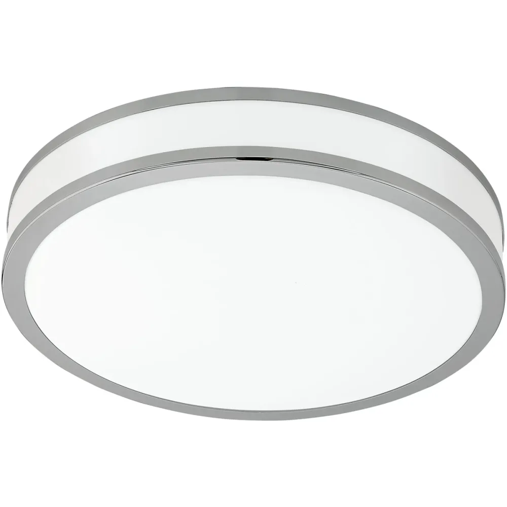 Eglo Deckenlampe Palermo 2 Weiss Stahl 6 cm - LED - Lichtfarbe: Warmweiss - Deckenlampe- LED Energiesparlampe