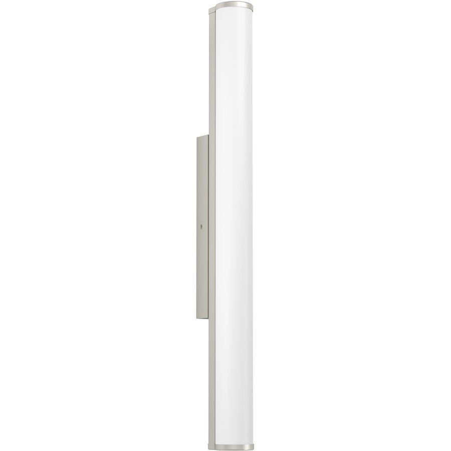 Eglo Wandlampe Calnova Grau Stahl 5 cm - Farbe: Nickel matt - LED - Lichtfarbe: Helles Neutralweiss - Wandlampe- LED Energiesparlampe