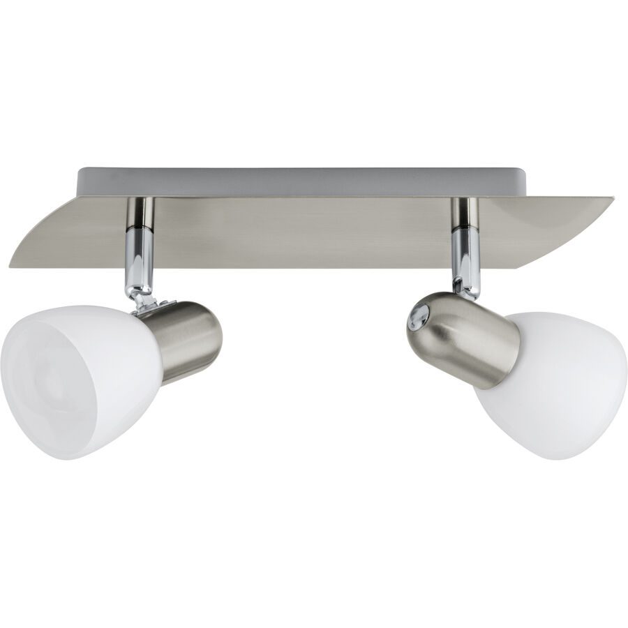 Eglo Spot Enea Grau Stahl 7 cm - Farbe: Nickel matt - Spot