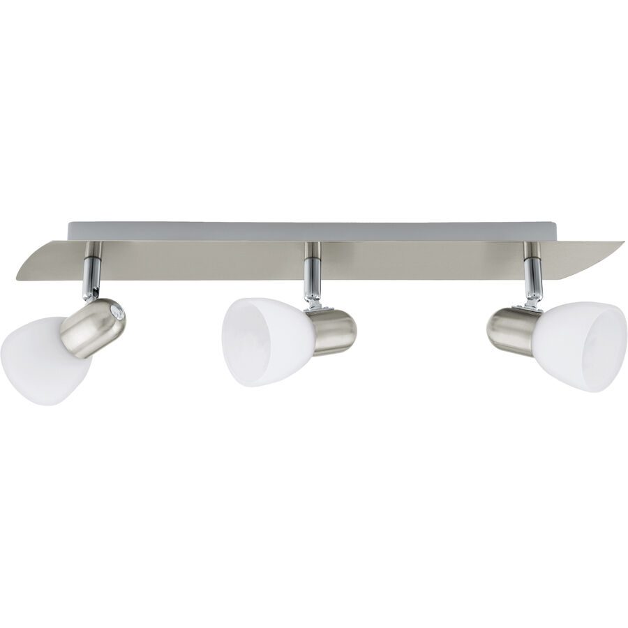 Eglo Spot Enea Grau Stahl 7 cm - Farbe: Nickel matt - Spot