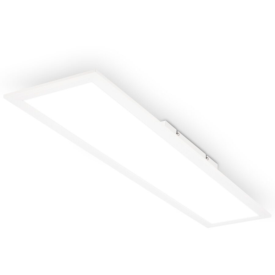 Deckenlampe Telefunken Weiss Kunststoff/Metall 18 cm 6.5 cm - LED - Lichtfarbe: Helles Neutralweiss - Deckenlampe- LED Energiesparlampe