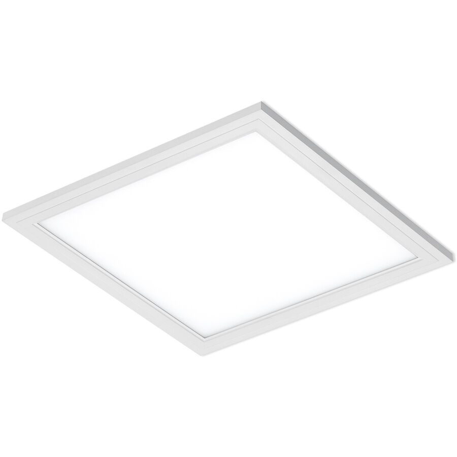 Deckenlampe Telefunken Weiss Kunststoff/Metall 29.5 cm 5.5 cm - LED - Lichtfarbe: Helles Neutralweiss - Deckenlampe- LED Energiesparlampe
