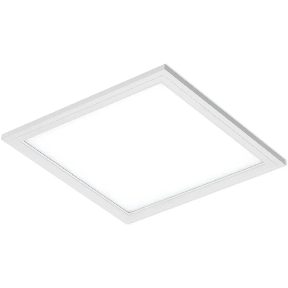 Deckenlampe Telefunken Weiss Kunststoff/Metall 29.5 cm 5.5 cm - LED - Lichtfarbe: Helles Neutralweiss - Deckenlampe- LED Energiesparlampe