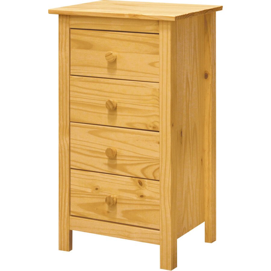Kommode Amey Braun Holz 46 cm 35 cm - Farbe: natur - Material: Kiefer massiv - Kommode