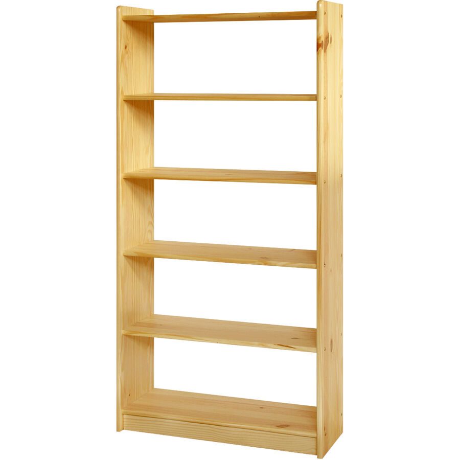 Bücherregal Amey Braun Holz 80 cm 170 cm - Farbe: natur - Material: Kiefer massiv - Bücherregal