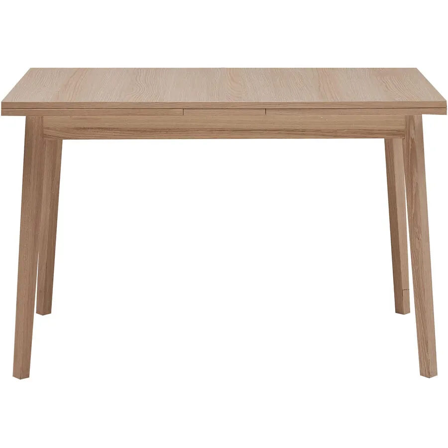 Esstisch Sinthya Braun Holz/MDF 120 cm - Farbe: eiche - Material: Eiche, Melamin - Esstisch
