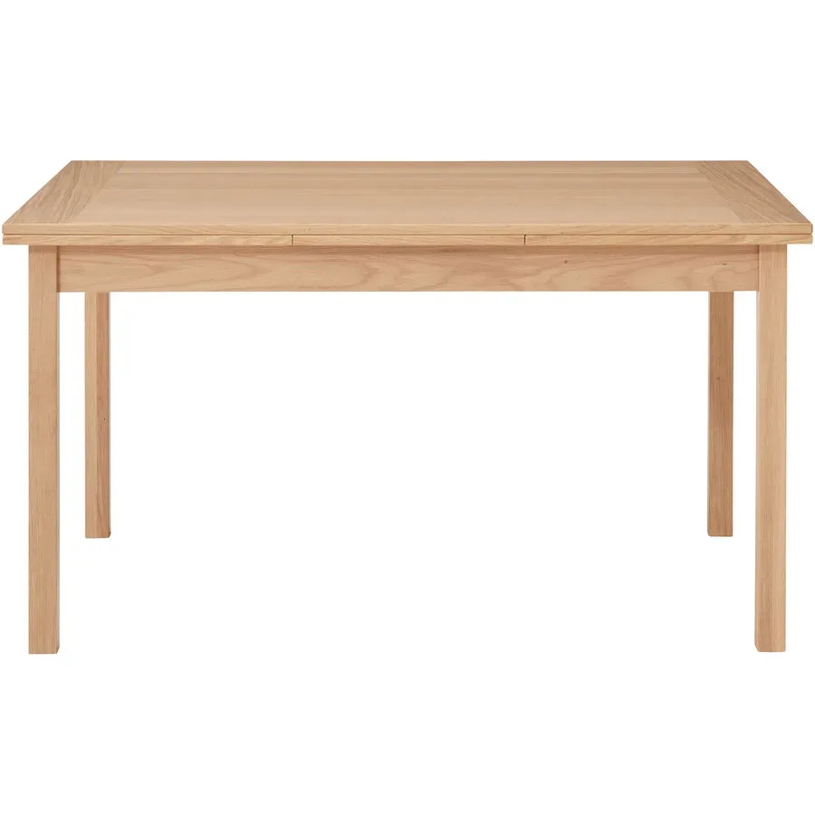 Esstisch Dirk Braun Holz 140 cm - Farbe: eiche - Esstisch