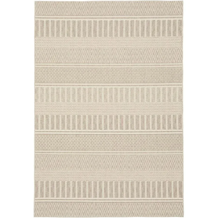 Outdoor-Teppich Alya Beige Polyethylen 160 cm 230 cm - Farbe: natur - Material: Polypropylen - Outdoor-Teppich