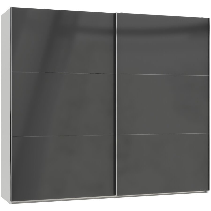 Kleiderschrank Sanko Grau Holz 200 cm 65 cm 216 cm - Material: Holzwerkstoff - Kleiderschrank