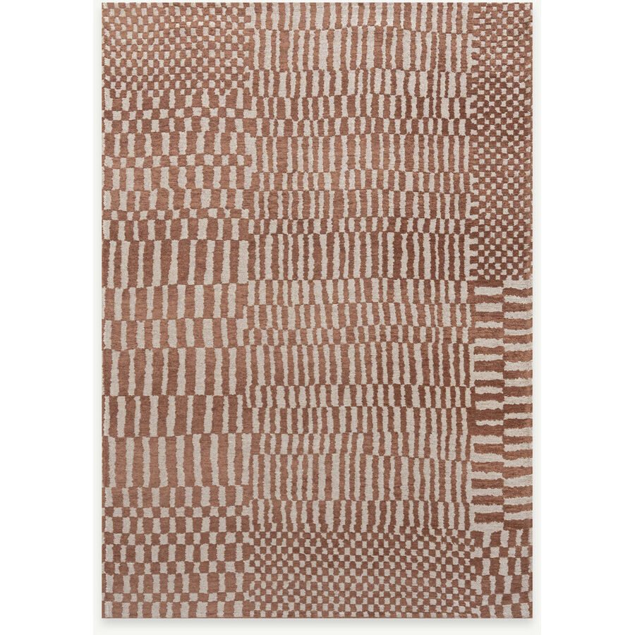 Teppich Ksar Rot Polyester 80 cm 150 cm - Teppich