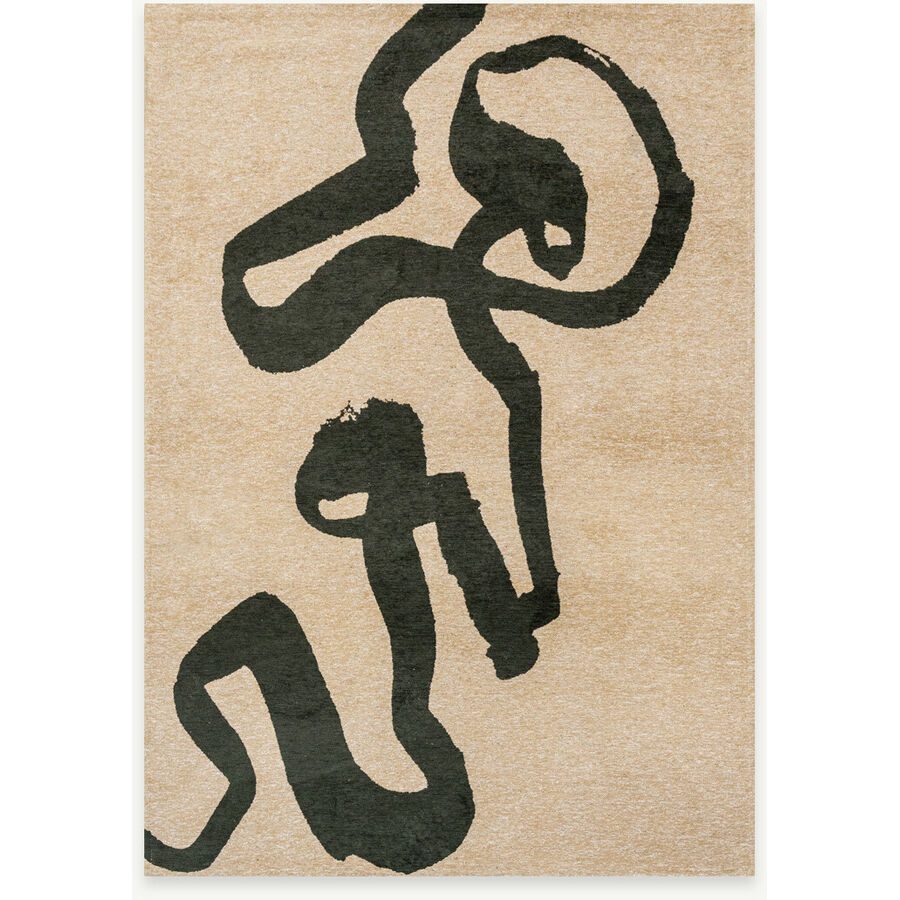 Teppich Garden Spirit Grün Polyester 80 cm 150 cm - Teppich