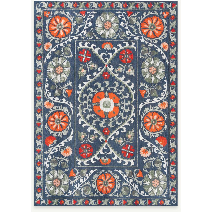 Teppich Nordic Blau Polyester 200 cm 280 cm - Teppich