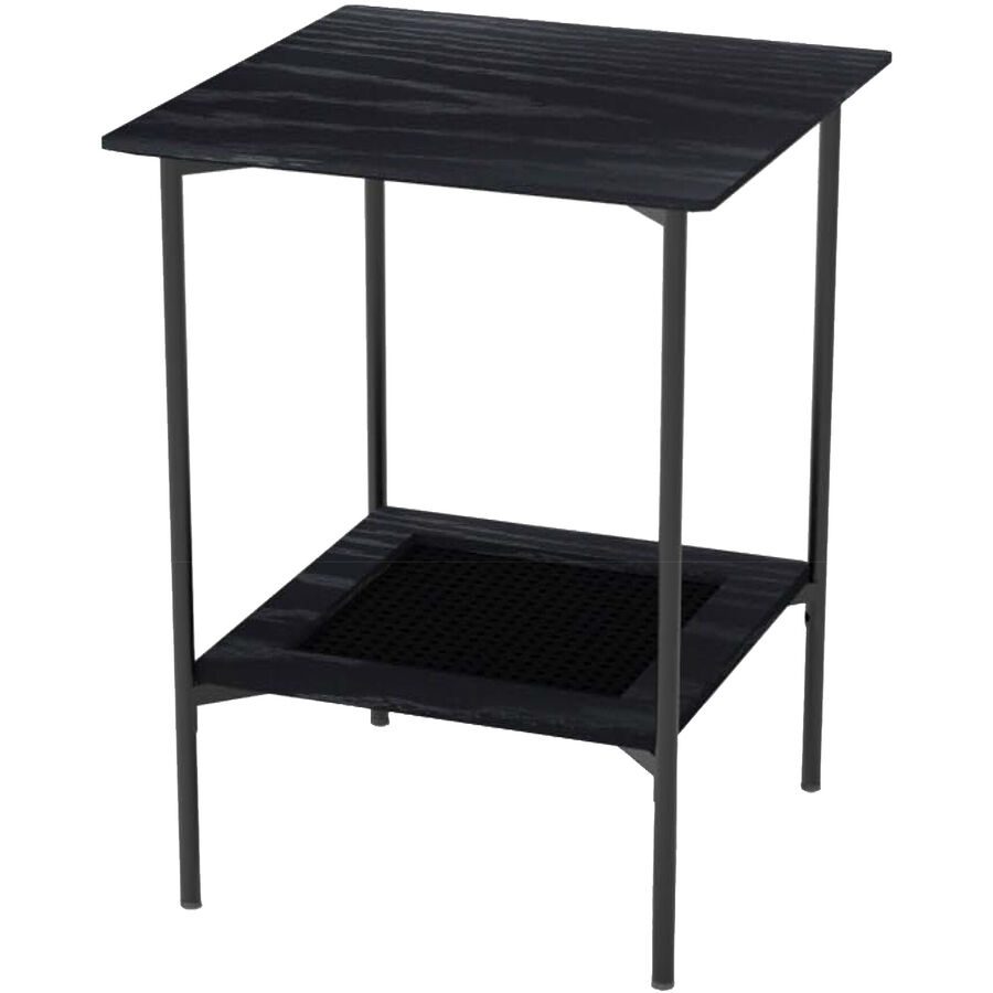 Beistelltisch Perri Schwarz MDF 45 cm - Material: MDF/Melaminfolie - Beistelltisch