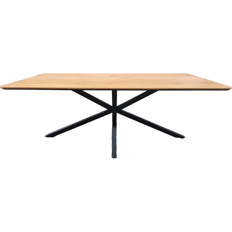 Tisch Cely Braun MDF 100 cm - Farbe: eiche - Material: MDF/Melaminfolie - Tisch