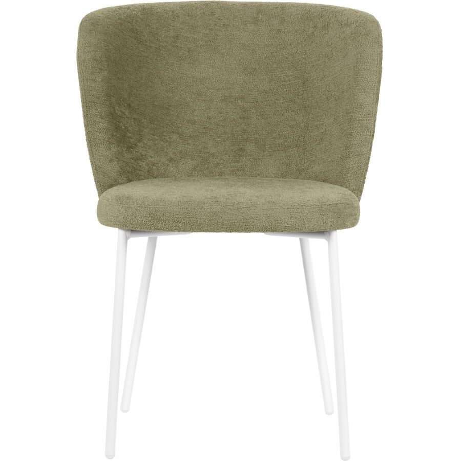 CONNUBIA Stuhl Betty Grün Metall/Polyester 57 cm - Farbe: Salbei - Material: Polyester/Metall - Stuhl