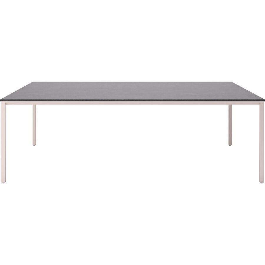 Beistelltisch Barillo Braun/Grau Keramik 110 cm - Farbe: taupe - Beistelltisch