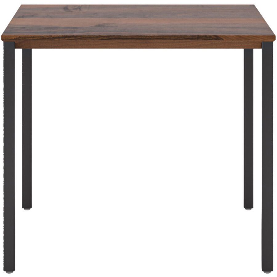 Beistelltisch Barillo Schwarz Holz 40 cm - Material: Nussbaum - Beistelltisch