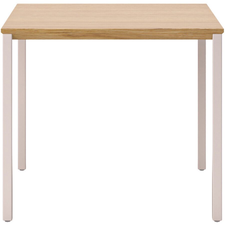 Beistelltisch Barillo Braun/Grau Holz 40 cm - Farbe: taupe - Material: Eiche - Beistelltisch