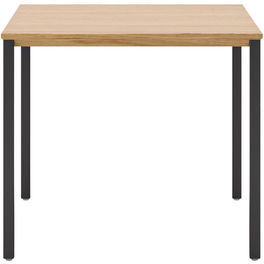 Beistelltisch Barillo Schwarz Holz 40 cm - Material: Eiche - Beistelltisch