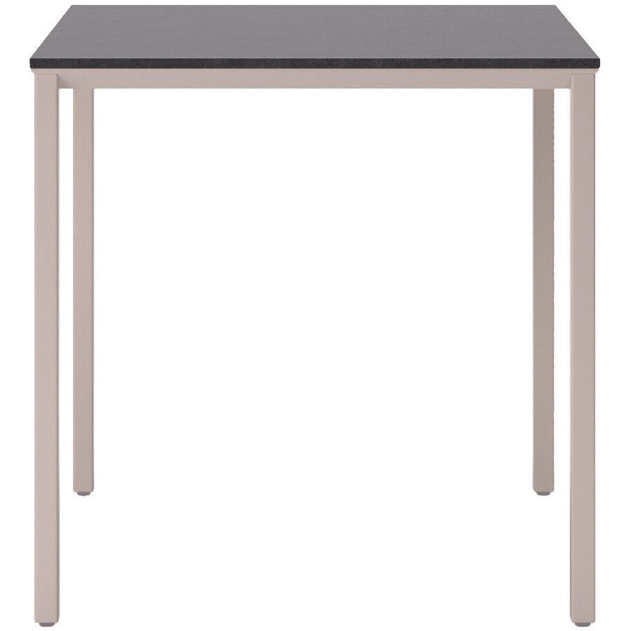 Beistelltisch Barillo Braun/Grau Keramik 40 cm - Farbe: taupe - Beistelltisch