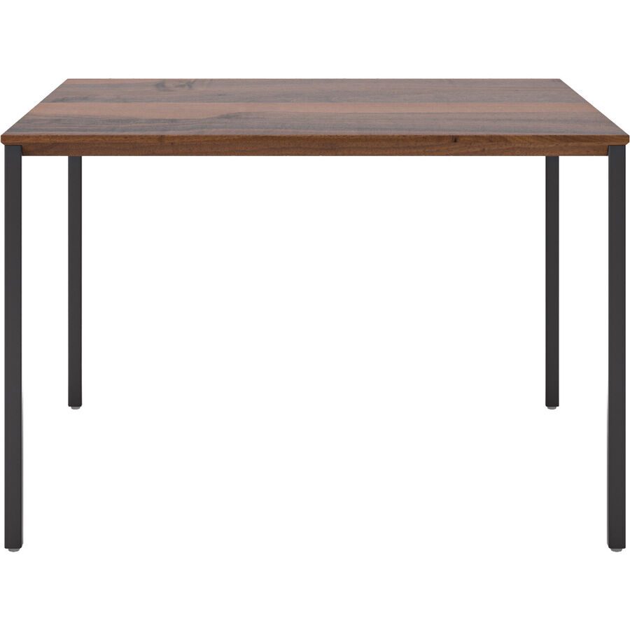 Beistelltisch Barillo Schwarz Holz 60 cm - Material: Nussbaum - Beistelltisch