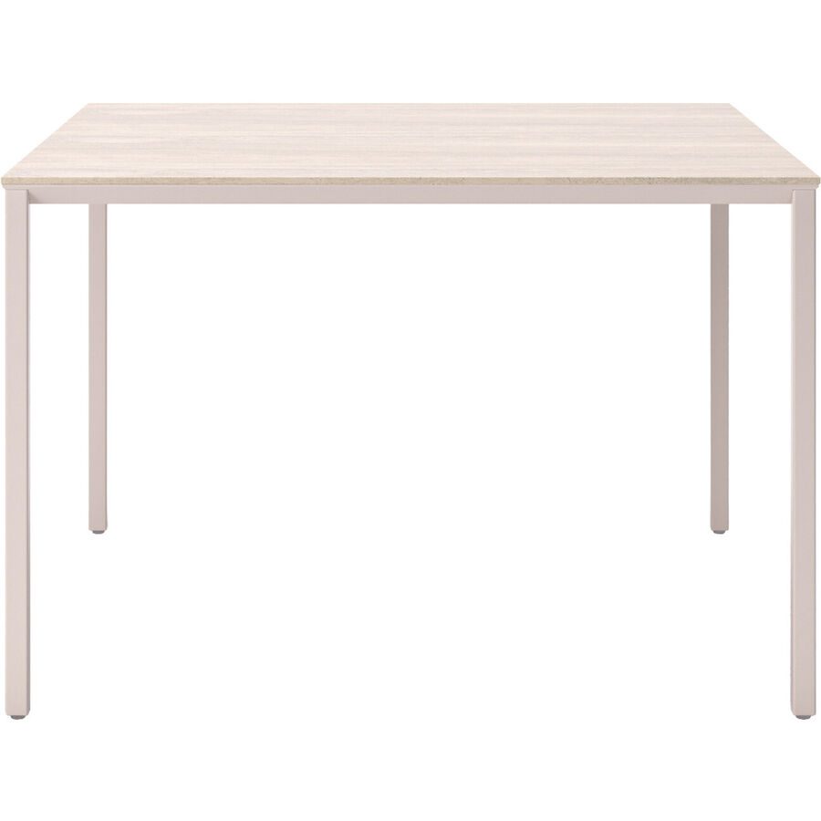 Beistelltisch Barillo Braun/Grau Keramik 60 cm - Farbe: taupe - Beistelltisch