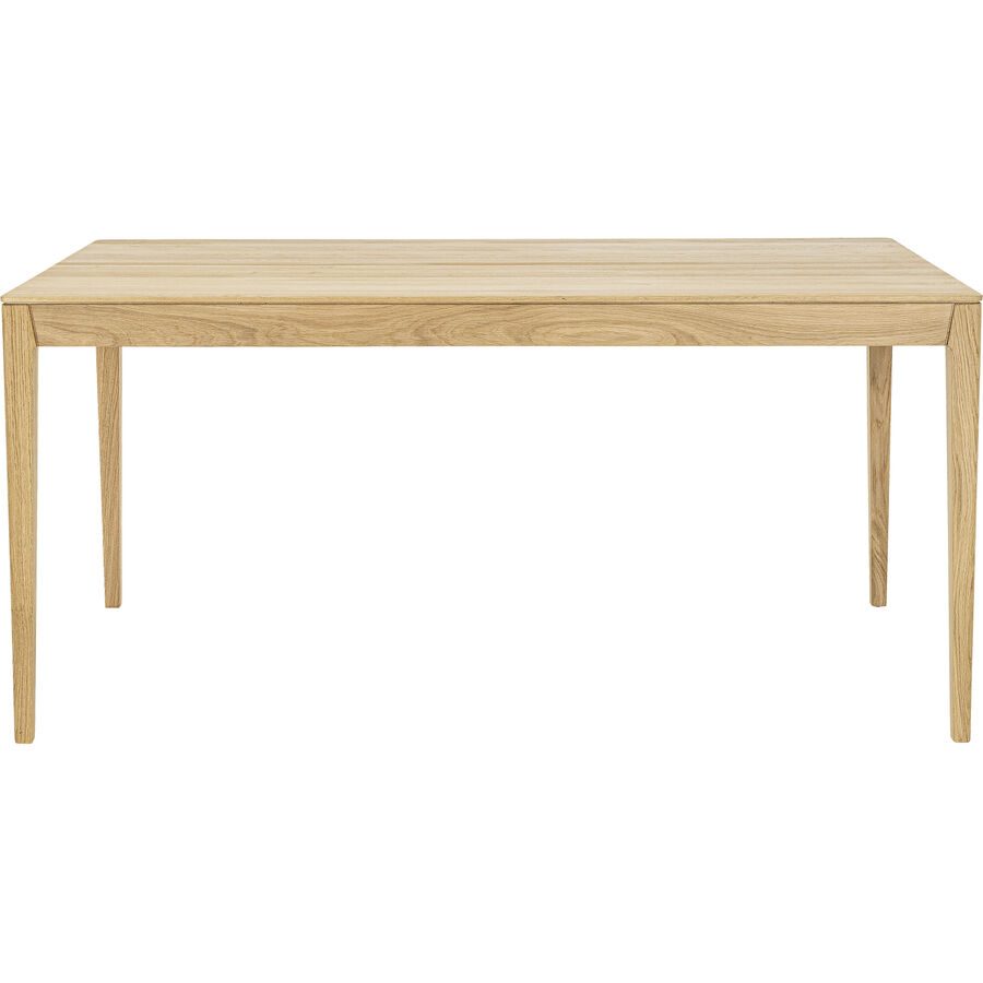 Tisch Massivo XX Eiche massiv 160/209x90x76 cm - Farbe: natur - Tisch
