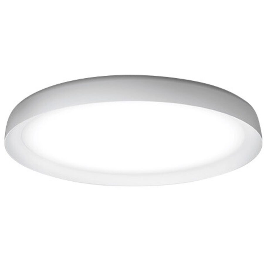 URBAN Deckenlampe EG Aluminium weiss 56cm - LED - Lichtfarbe: Warmweiss - Deckenlampe- LED Energiesparlampe