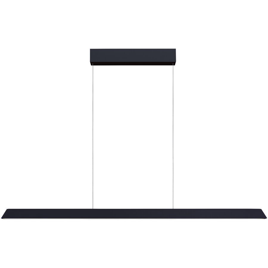 Bopp Pendellampe Now 2.0 Blau Aluminium 120 cm Höhenverstellbar (manuell) - Farbe: Dunkelblau - LED - Lichtfarbe: Extra warmweiss - Tageslichtweiss -