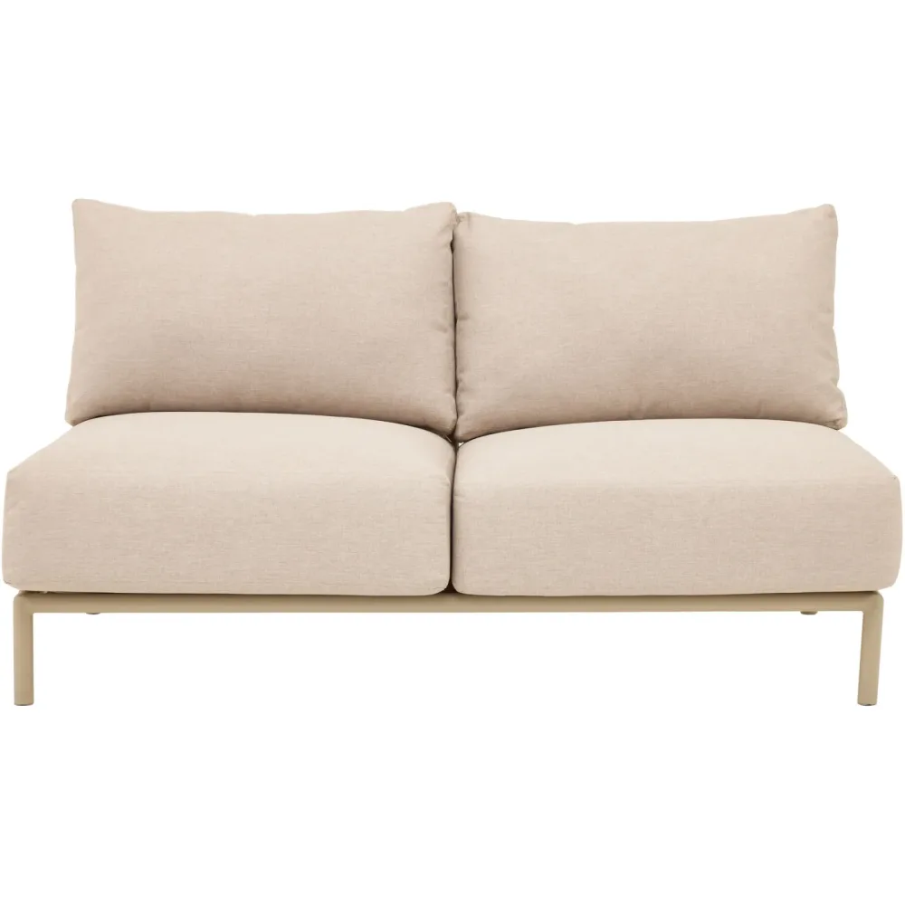 Lounge Seil/Stahl beige - 50