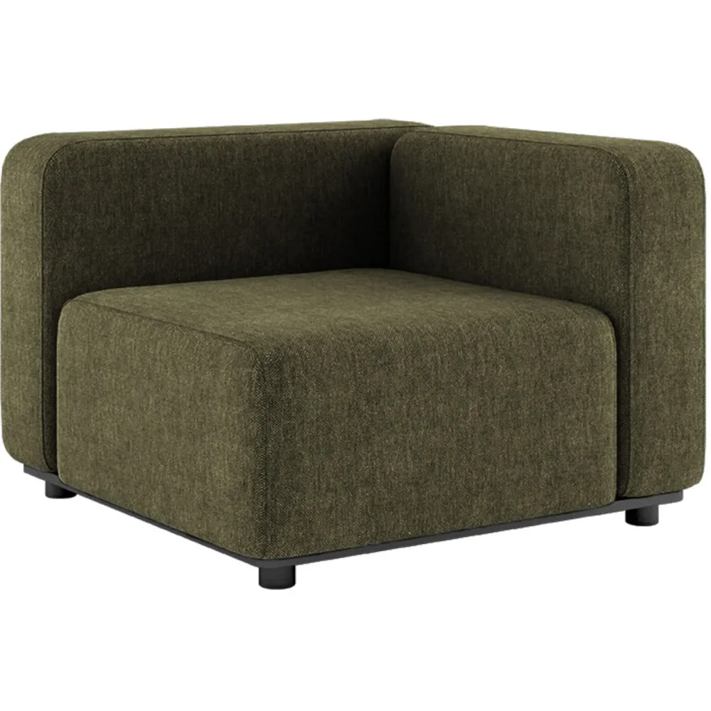 SACKit Loungeelement Cobana olive Textilien 1 B 95 T 95 cm - Loungeelement