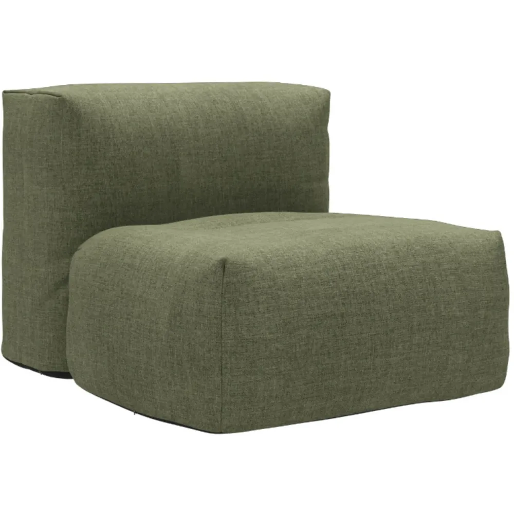 SACKit Loungeelement SoftSofa Olefin olive B 70 T 80 cm - Loungeelement
