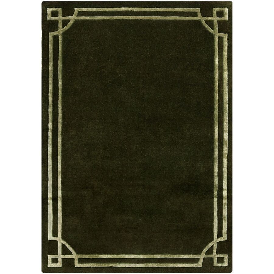 Teppich Klyt Grün Viskose/Wolle 200 cm 290 cm - Material: Mischgewebe - Teppich