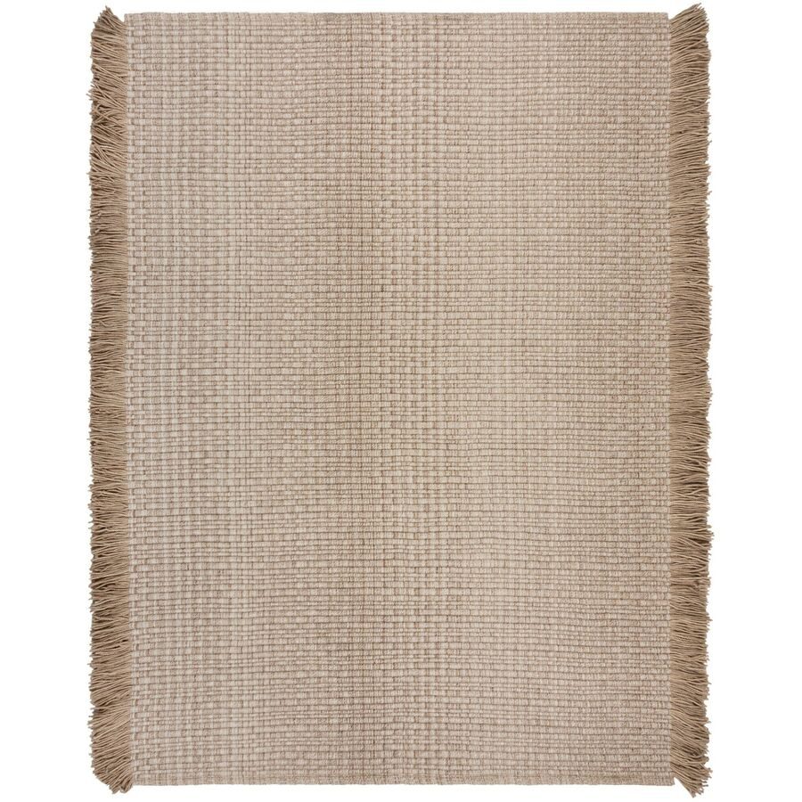 Teppich Ulxor Beige Wolle/Polyester 160 cm 230 cm - Farbe: natur - Material: Mischgewebe - Teppich