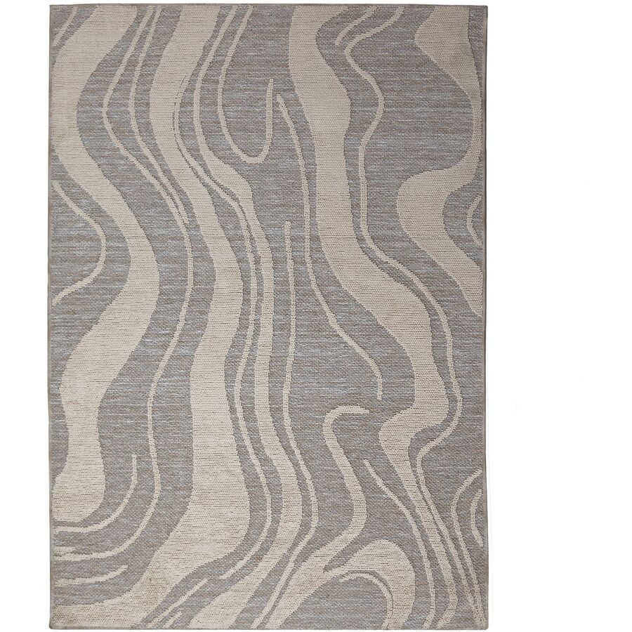 Teppich Fluxi Grau Polyester 200 cm 310 cm - Farbe: hellgrau - Teppich