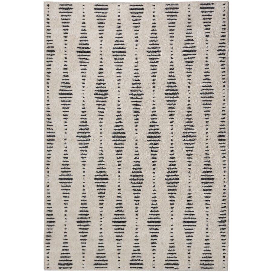 Teppich Yiq Beige Polyester 200 cm 290 cm - Farbe: natur - Teppich