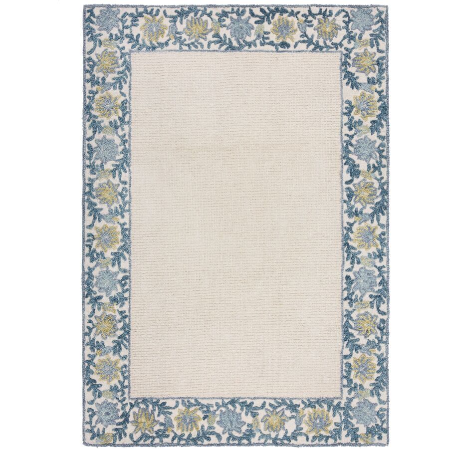 Teppich Xirli Beige Baumwolle/Wolle 160 cm 230 cm - Farbe: natur - Material: Mischgewebe - Teppich