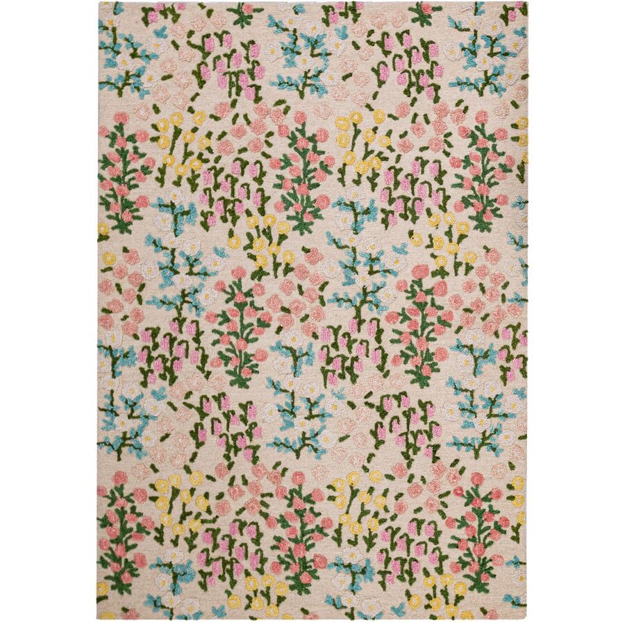 Teppich Neqta Rosa Wolle 160 cm 230 cm - Farbe: natur - Teppich