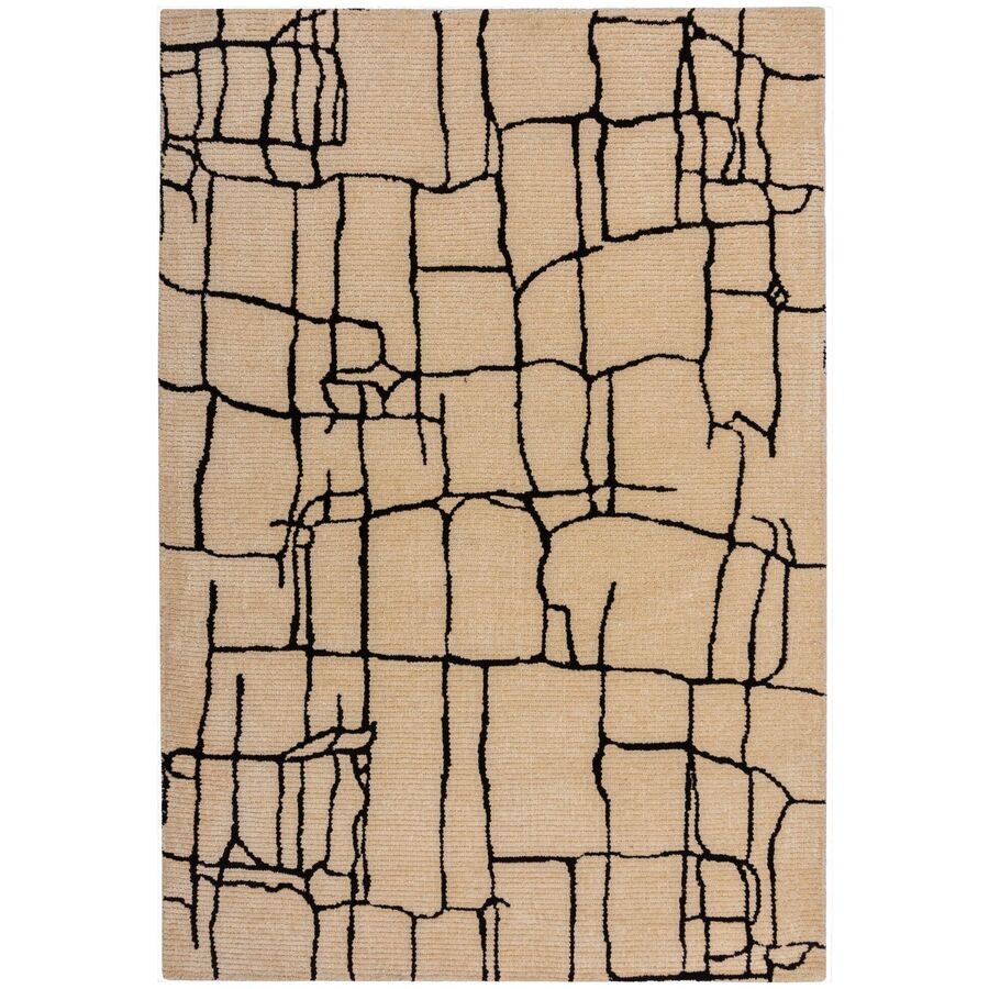 Teppich Gruki Beige Polyester 200 cm 300 cm - Farbe: natur - Teppich