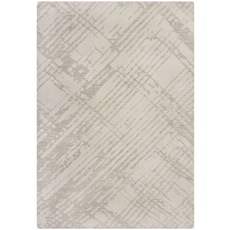 Teppich Plux Beige Polyester 160 cm 230 cm - Farbe: natur - Teppich